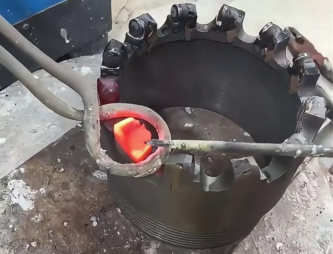 使用高频焊机对钻头合金进行焊接，需要遵循一系列步骤来确保完成焊接