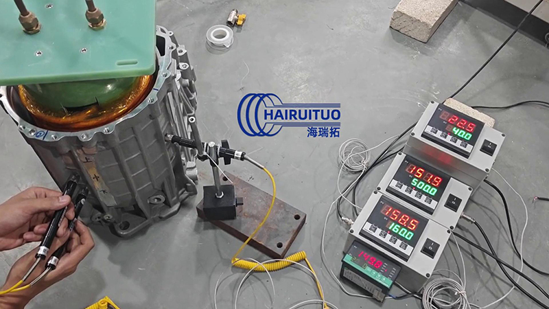 高频9.1成人免费看片加热设备——新能源电机壳热套的应用